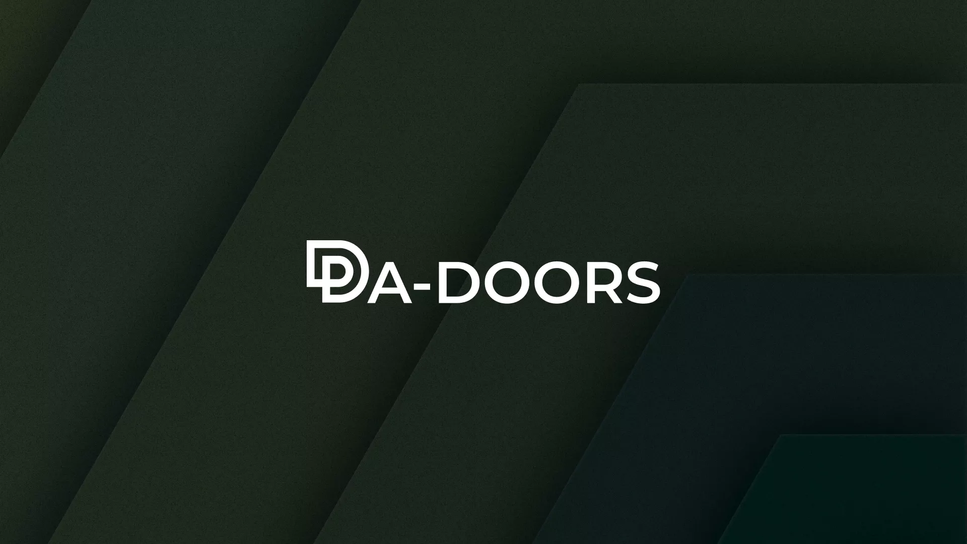 Создание логотипа компании «DA-DOORS» в Кубинке